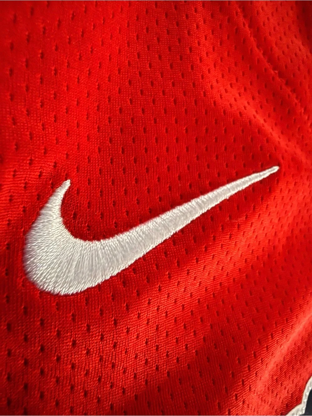 Nike official MLB Boston Red Sox Jersey Red mesh with Navy Accents